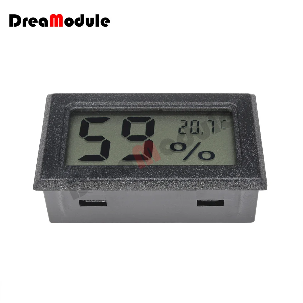 Mini LCD cyfrowy termometr higrometr czujnik temperatury kryty Tester wilgotności termometr miernik higrometrowy Instrument