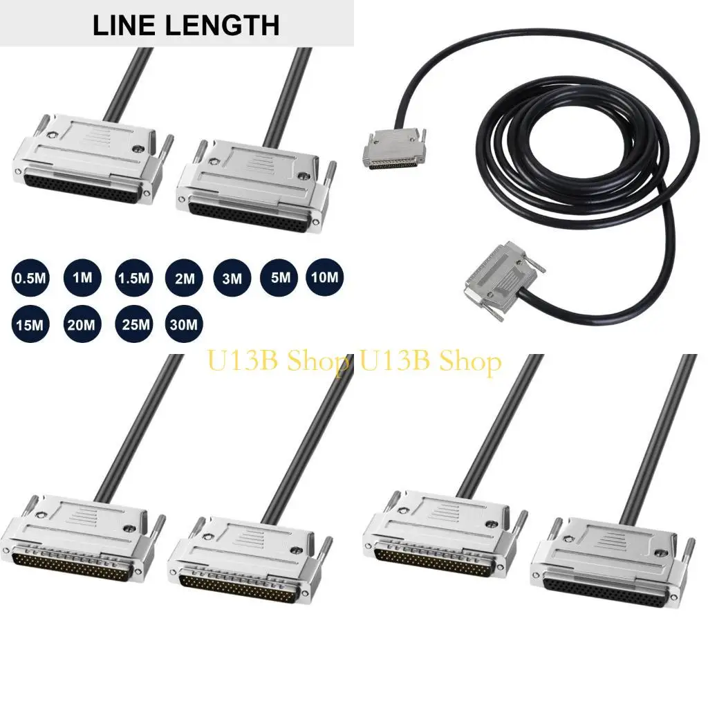 

U13B DB62 мужской женский подключаемый кабель серийный шнур данных SCSI HPDB62 двойной экранирование