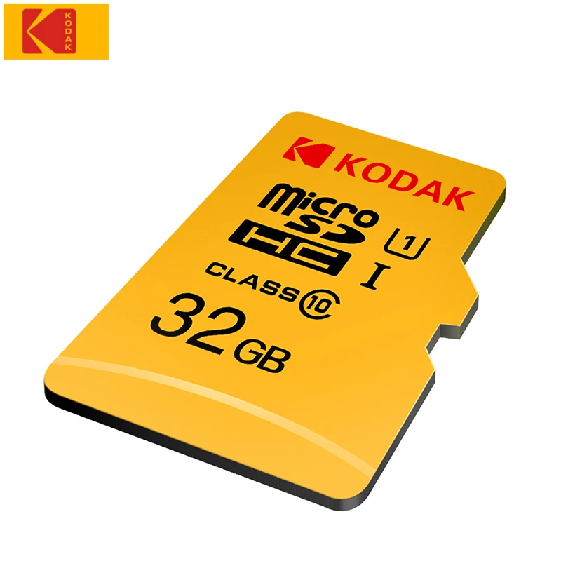 

Kodak U1 Micro SD Card 128GB 64GB 32GB 16GB Gold Flash Memory Card High Speed TF/SD Card Micro sd Class 10 tarjeta de memoria