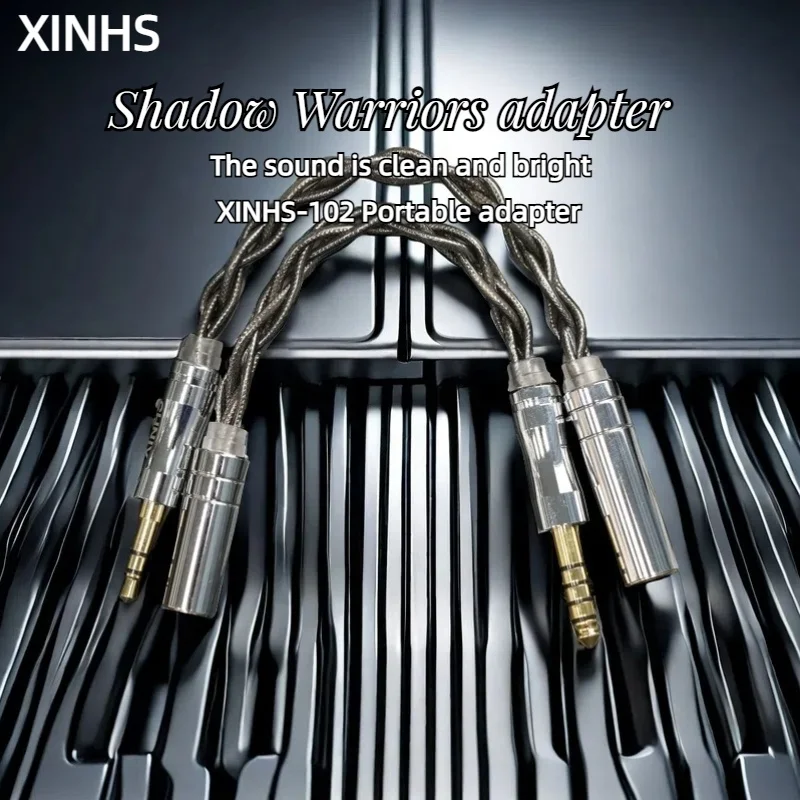 XINHS 102 Shadow Warrior Adapter 4.4mm to 2.5mm/ 3.5mm Balanced Female Portable Audio Cable