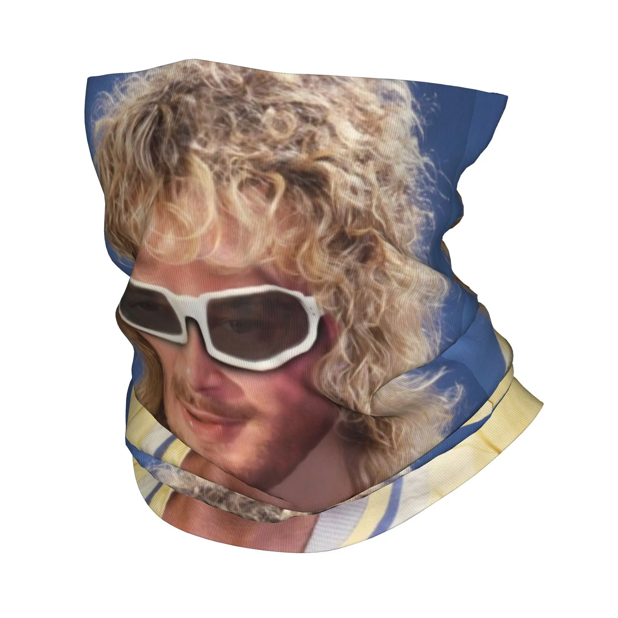 Custom Jul Winter Headband Neck Warmer Women Men Ski Camping Tube Scarf Singer Face Bandana Gaiter