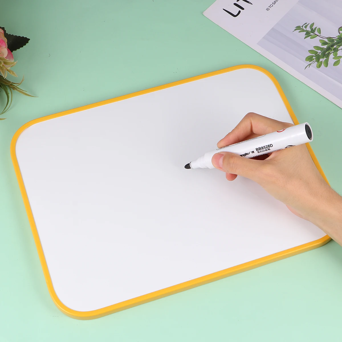 

Magnetic Whiteboard Blackboard Mini Hanging Erasable Drawing Writing