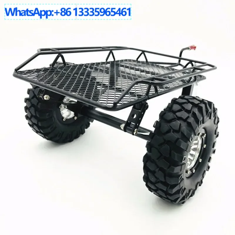 

1/10 remote control model climbing car simulation metal trailer bucket, suitable for D90 SCX10 TRX4 and other models