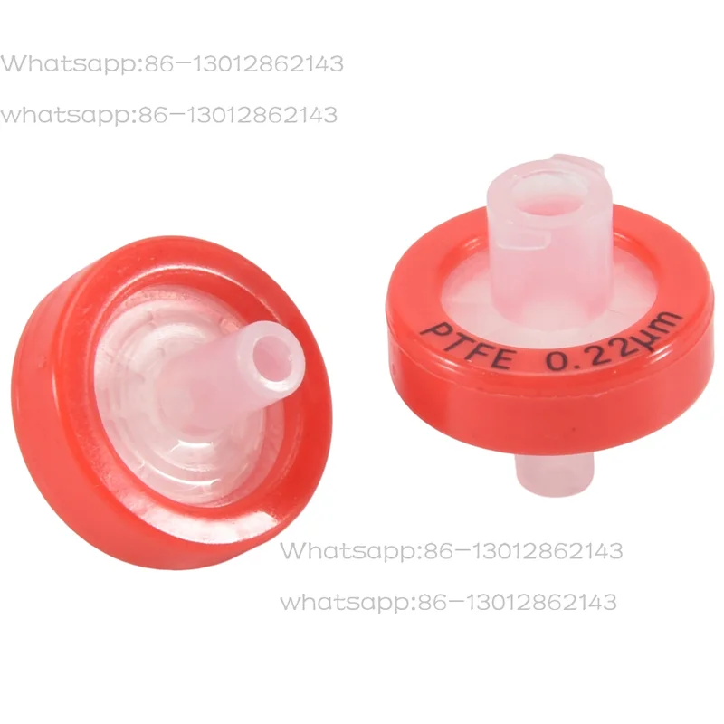300 PCS Syringe Filter PTFE, Syringe Lab Filter 13Mm Membrane Diameter, 0.22Μm Pore Size, HPLC