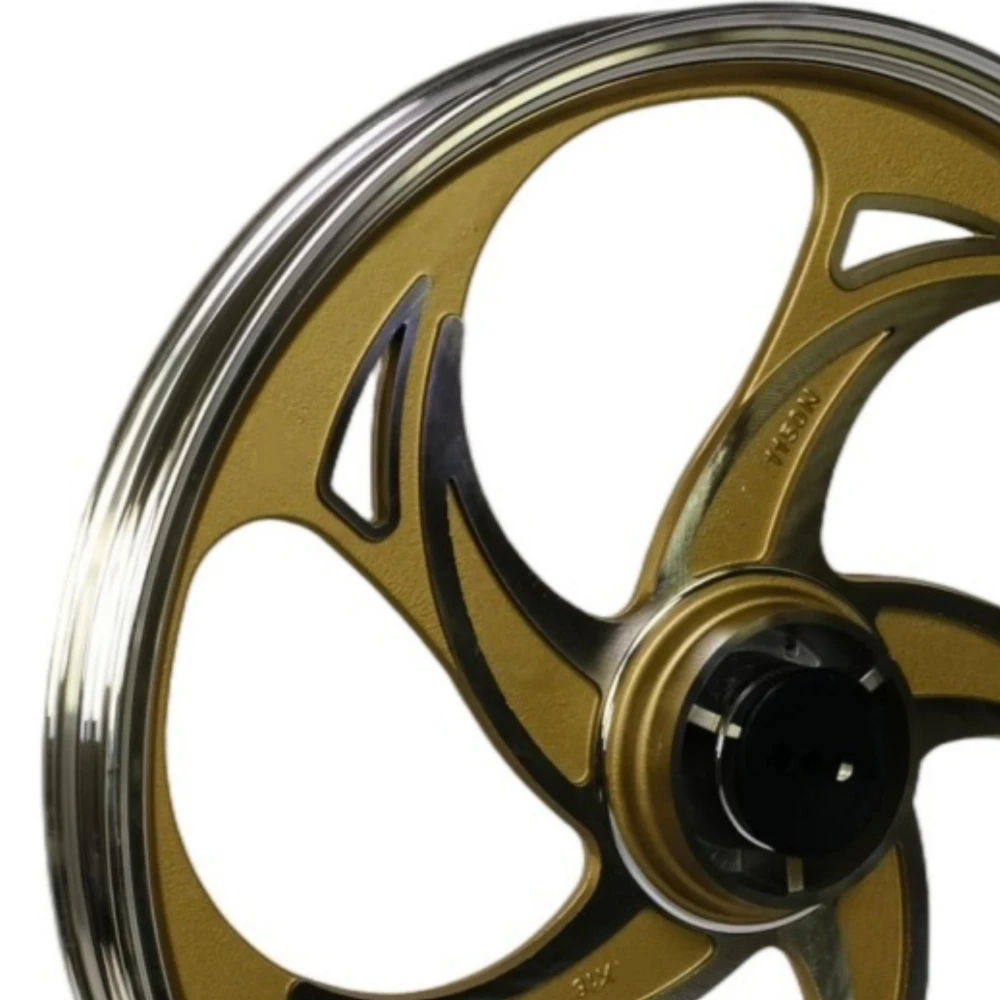 For Honda CG125 18 Inch Bauhinia Disc‑Brake Front Alloy Wheel Rim Wear‑resistant Stable‑riding Smooth operation Spare accessorie