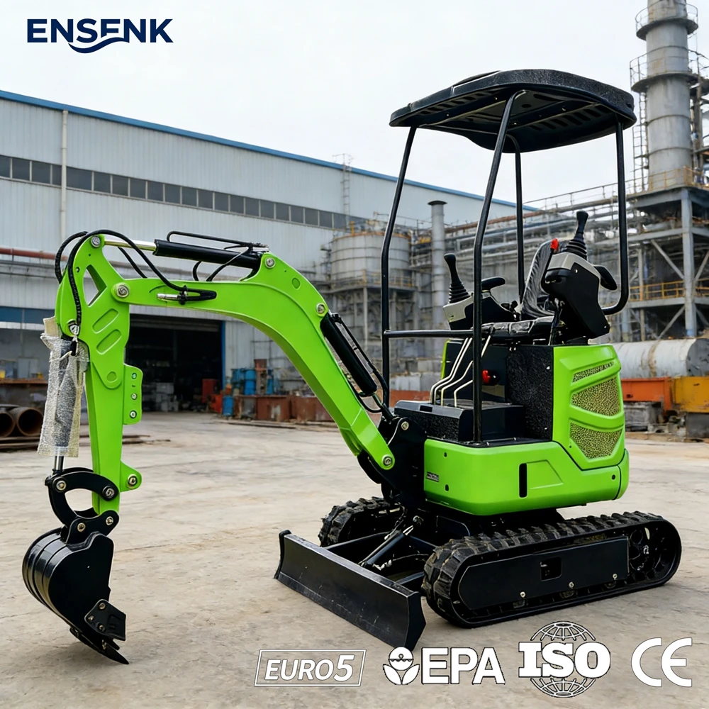 

Мини-экскаватор 1.0 т, 1.5 т, 1.7 т, 1.8 т для строительства, многофункциональный, с двигателем Yanmar, сертификаты CE EPA, быстрая доставка