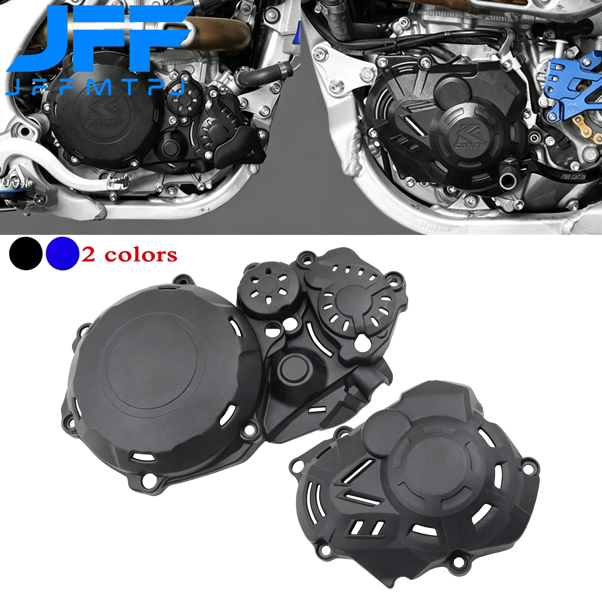 Motorcycle Clutch Cover Ignition Protector Guard For Yamaha WR450F YZ450F YZ450FX WR YZ 450F 450FX 2023 2024 2025 Universal