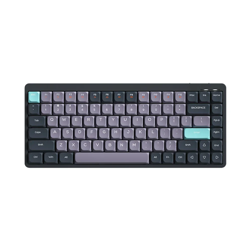 

YK75 Wireless Mechanical Keyboard 84 Keys 2.4G+BT5.0+Type-C Keyboards 15 Light Effect 5 Brightness Levels Keyboard Tablet Laptop