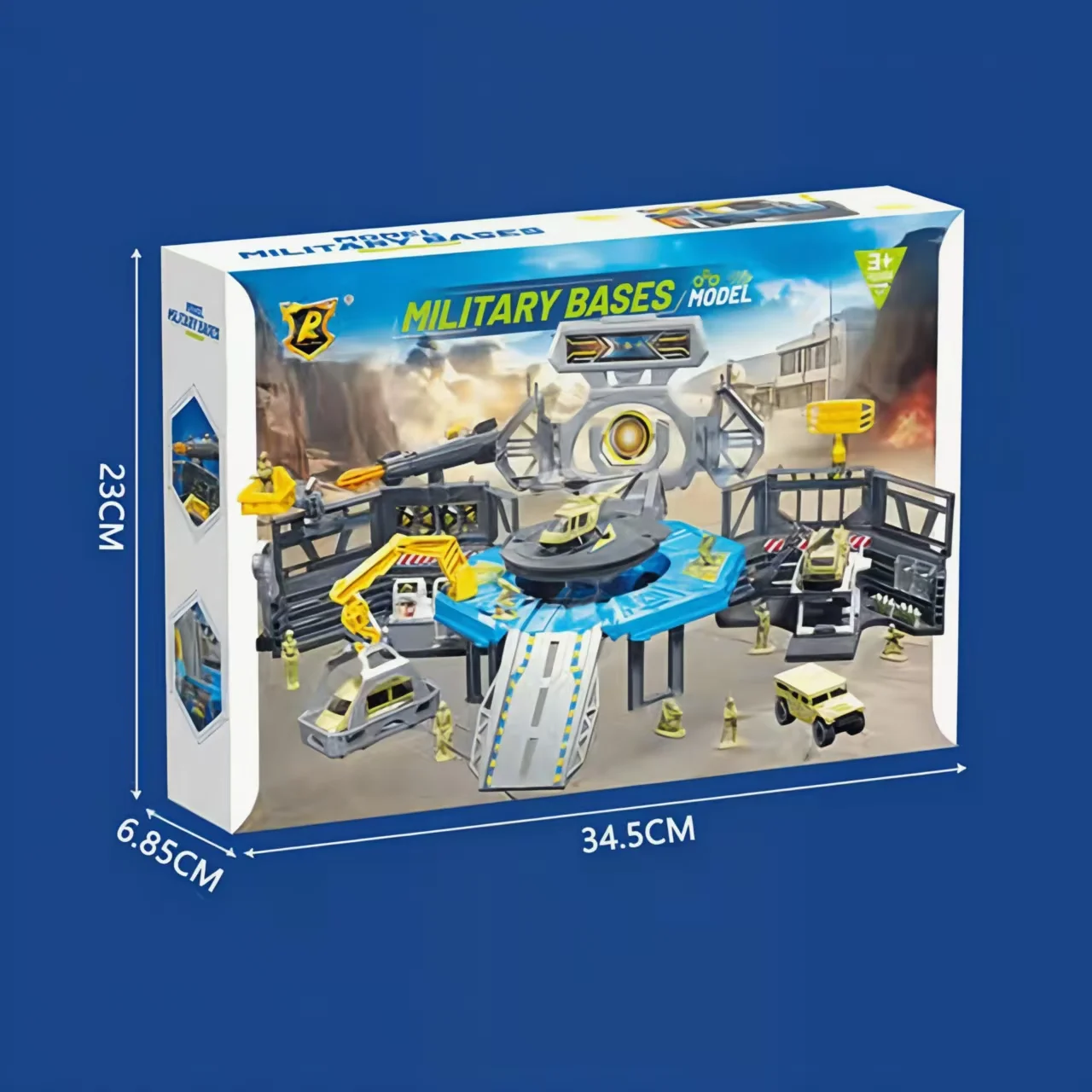 Children's Transforming Command Center Toy Set Includes an Airplane Parking Lot Building, 3 Cars, and 1 Helicopter. Suitable for Children over 3 Years Old, It Stimulates Imagination and Develops Hands-On Skills. It Is a Great Gift for Christmas, Halloween, and Birthdays