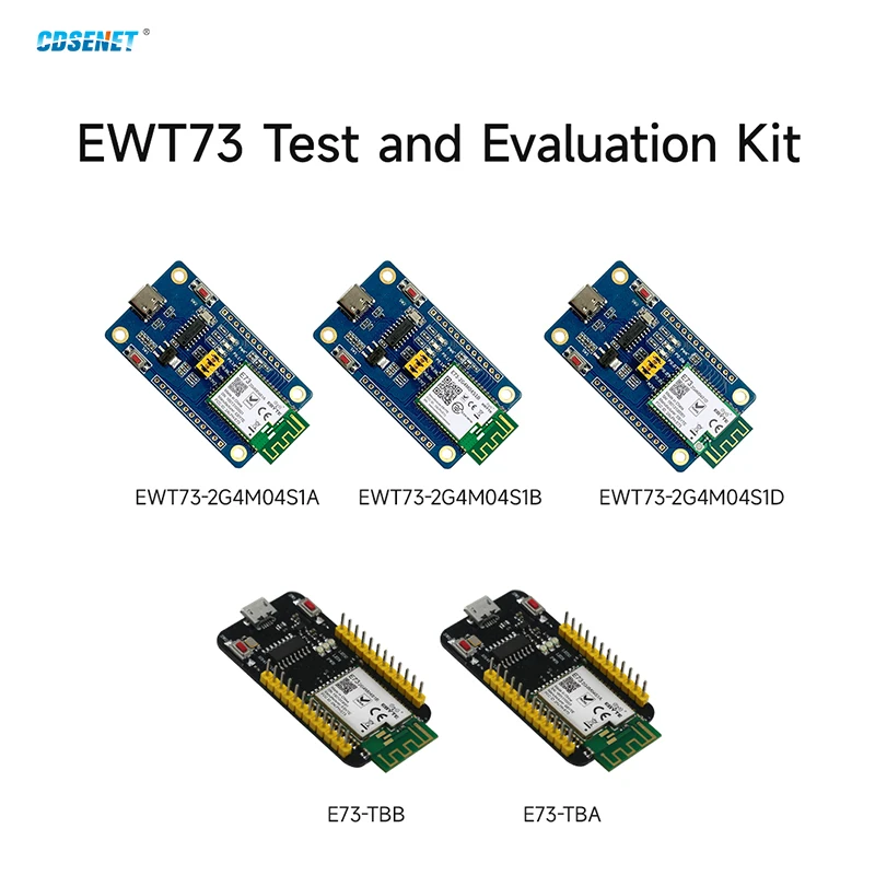 Ble4.2/5.0/5.1 SoC Module nRF52810/52832/52811/51822 Test Board CDSENET E73 A/B/D Serie Long Distance Low Power Industrial Grade