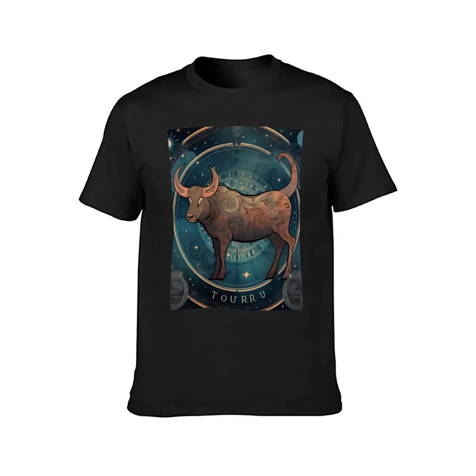 Taurus Astrology T-Shirt sweat customs summer clothes quick-drying Men's t-shirt