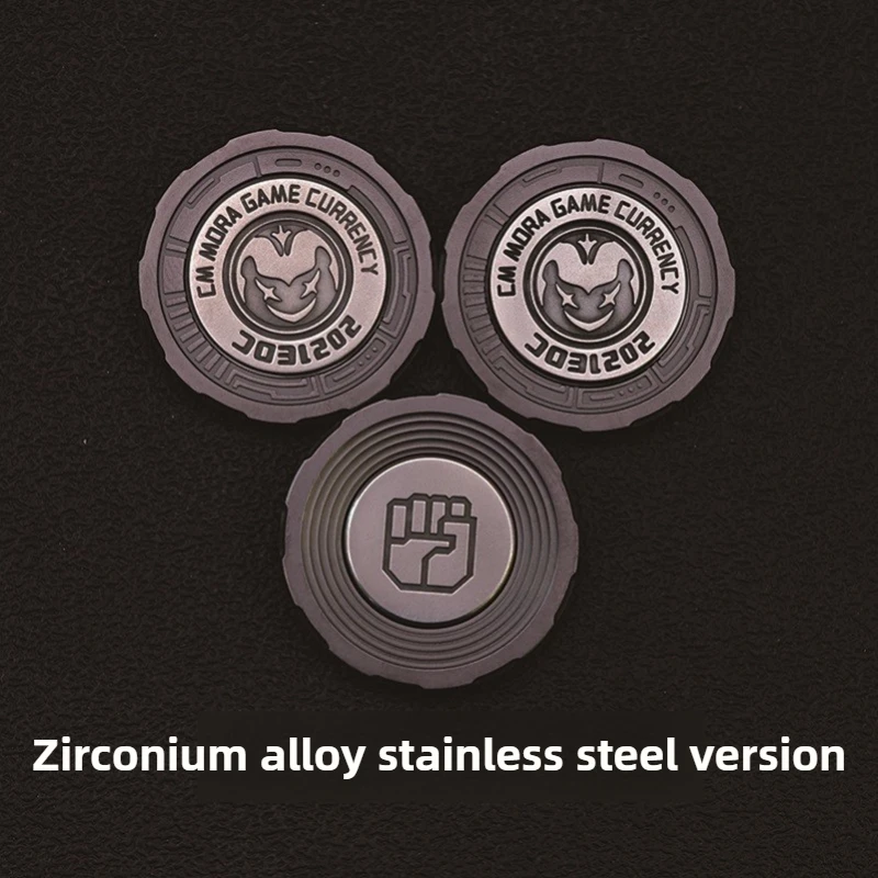 ChimagoEDC Rots-papier-schaar Munt Beslissing Rots-papier-schaar Gameplay Mechanisch Metaal Decompressie Desktop Speelgoed