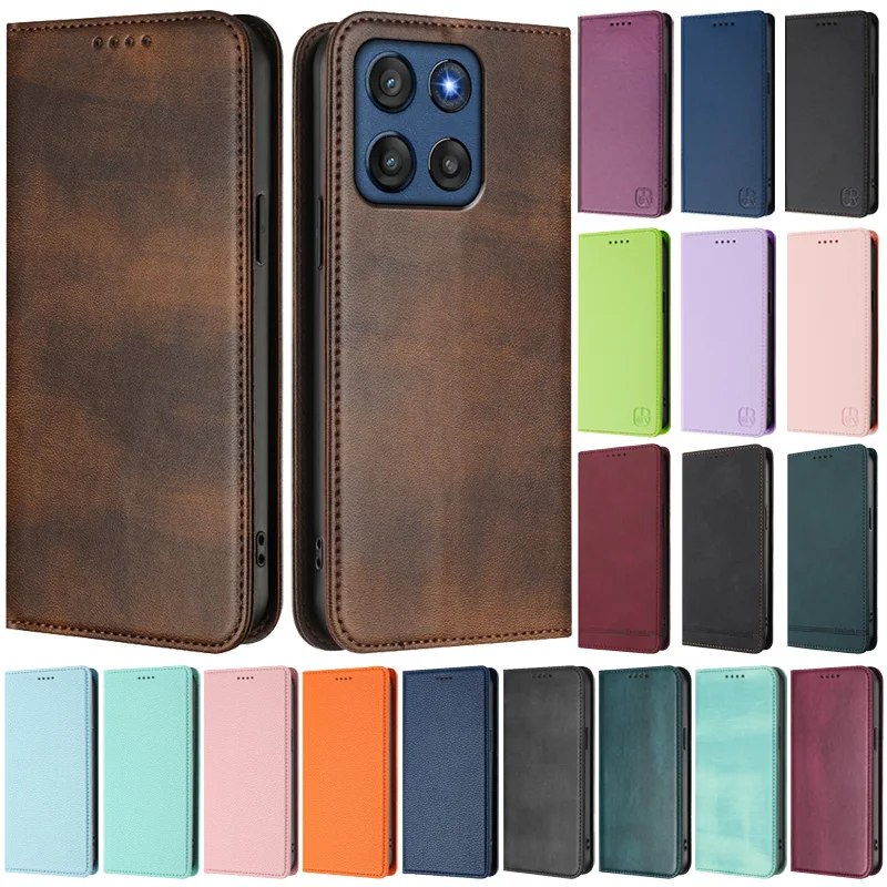 Funda de Cuero con Imán para Motorola Moto G Stylus 5G 2026, Funda con Tapa y Soporte para Motorola Moto G Stylus 2026