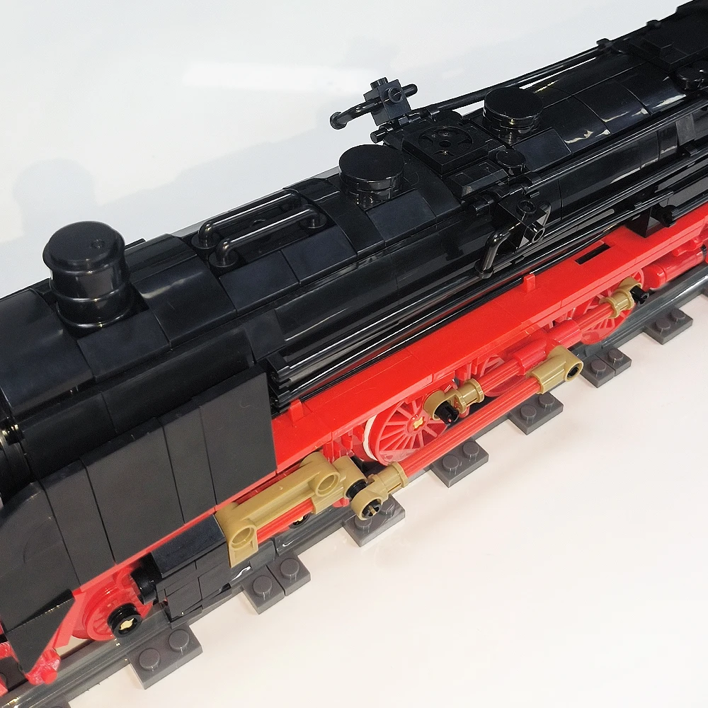 59004 Creative Expert Ideas Steam Train  locomotive Model Moc Railway Express Bricks  Modular Building Blocks Toys 1173pcs