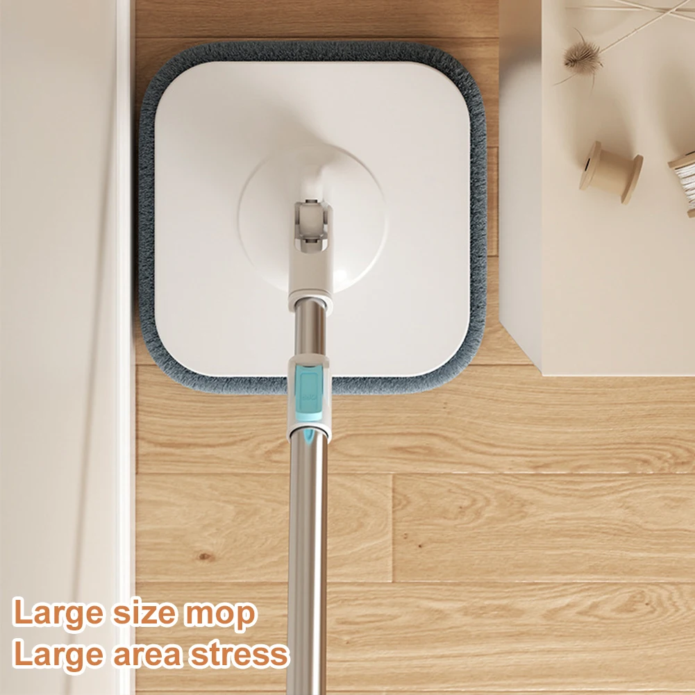 

Household Cleaning 360 Spin Floor Mop with 4 Replaceable Mop Pads Separation Dirty and Clean Water Home Cleaning Spinning Mops