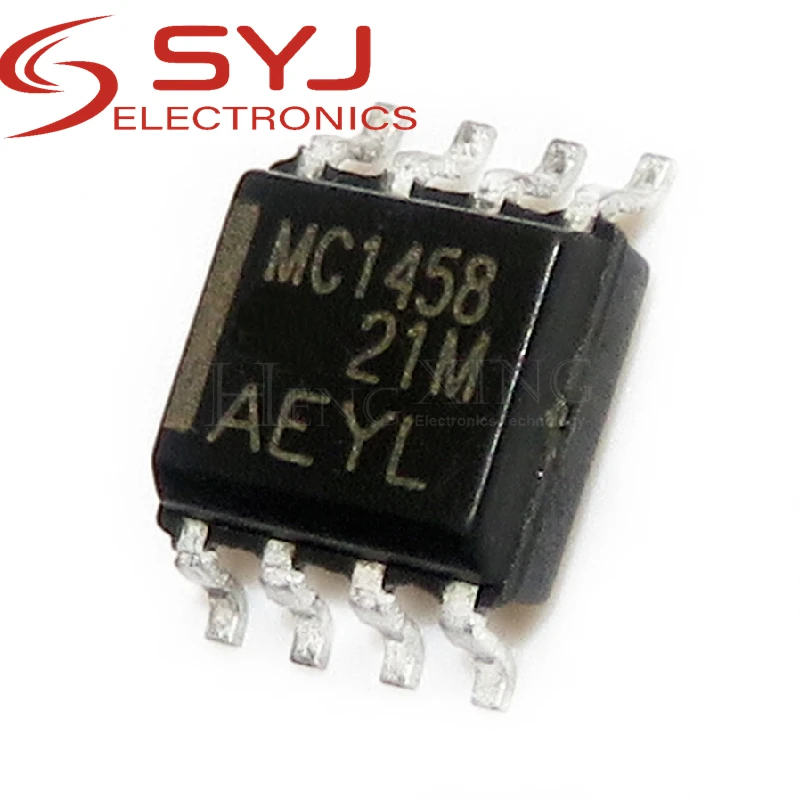 

50pcs/lot MC1458DR MC1458D MC1458 SOP-8 In Stock