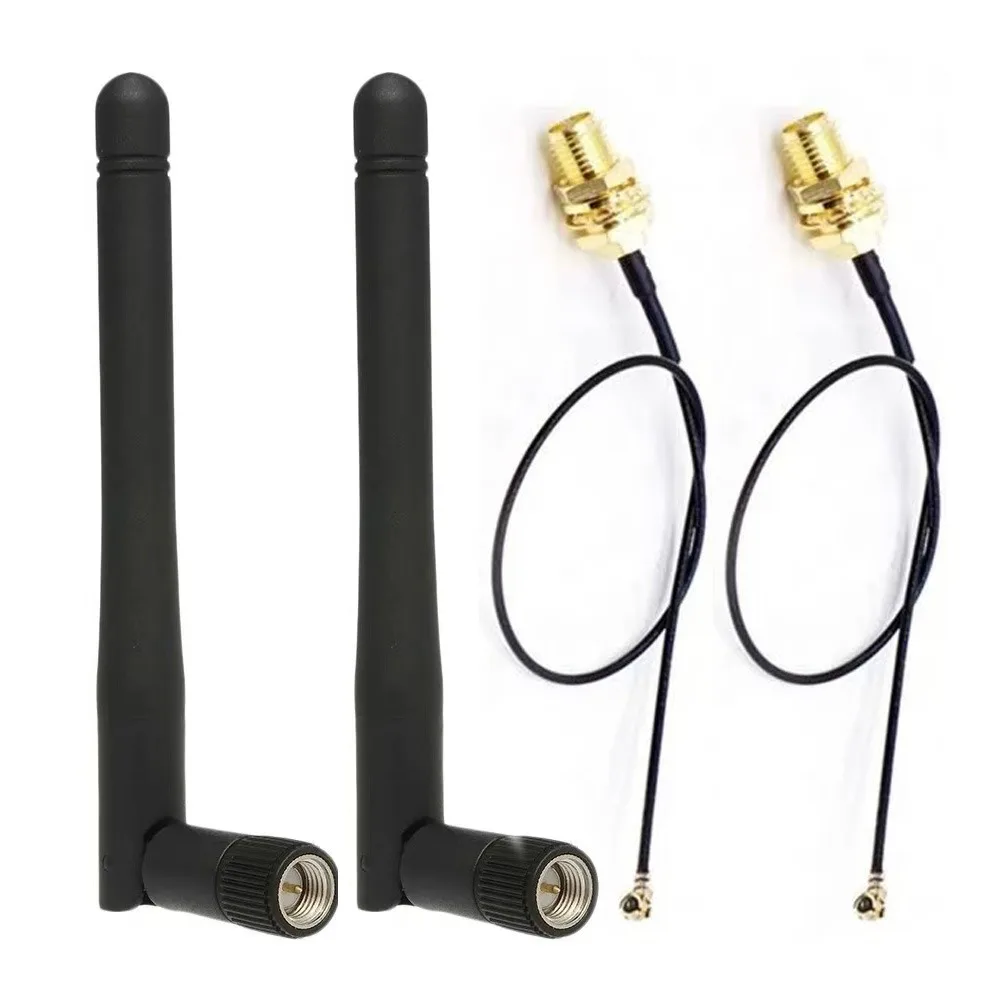 868MHz 915Mhz Omnidirectional Foldable Signal Antenna High Gain 3dBi SMA Male Less Interference Waterproof for Network Equipment