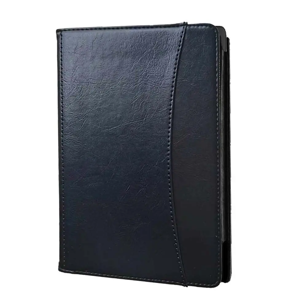 Auto Sleep/Wake 7.8 Inch E-Reader Case Shockproof Leather Folio Shell Magnetic Microfiber Lining Card Holder for Kobo Aura One