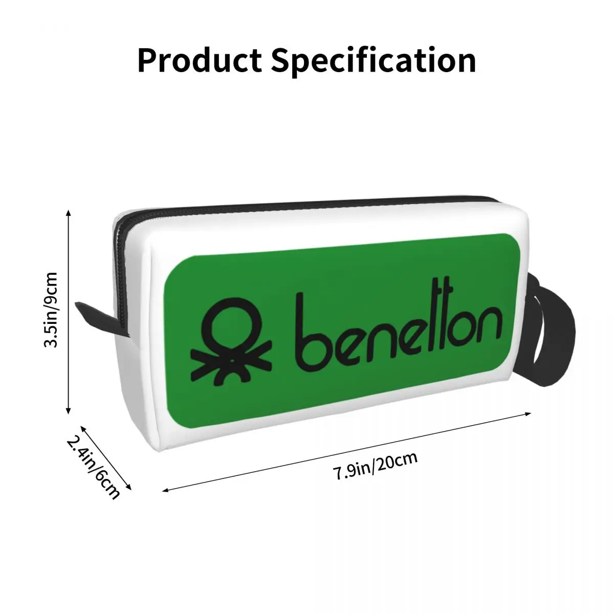 United Colors Of Benetton Pencil Case for Kids Gifts Pen Box Pencil Bag Stationery Supplies Travel Women Cosmetic Bag Organizer view 2