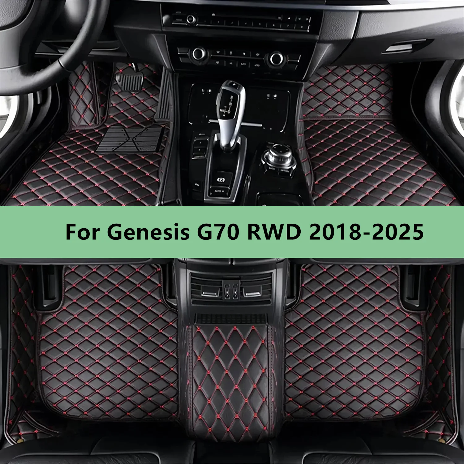 

Custom Car Floor Mats For Genesis G70 RWD 2018-2025 Car Floor Mats For Men Women Car Accessories