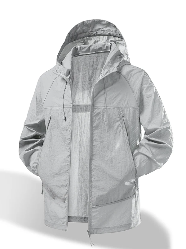 

Couple's Loose Fit Outdoor Sports Sun Protection Clothing Men's Women's Summer 2025 Anti-Uv Skin irt Faionable Nylon