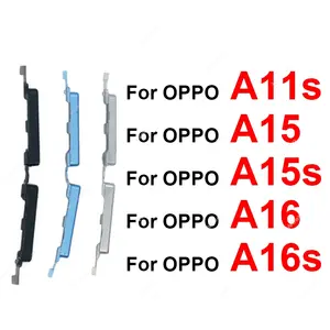 Bilashmart Power Volume Side Button Flex Cable OPPO A11s A15 A15s A16 A16s Power On / Off Volume Up / Down Side Key Replacement Parts