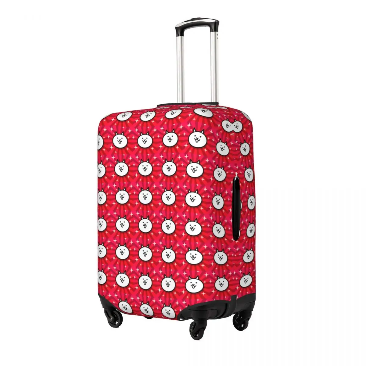 

Warrior Cats From Battle Cats Suitcase Cover Protection Elastic Travel Luggage Protector Covers for 18-32 Inch