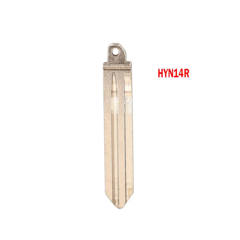 Uncut Metal Key Blank Key Blade TOY40 HU134 HYN14R HY20 for Hyundai Verna Kia K5 S522 YN Car Remote Key Flip Blade Replacement