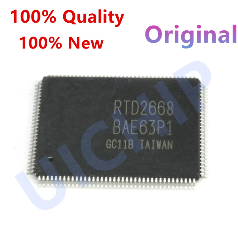 New Original RTD2660 RTD2660-GR RTD2668 RTD2668-GR QFP IC Chip
