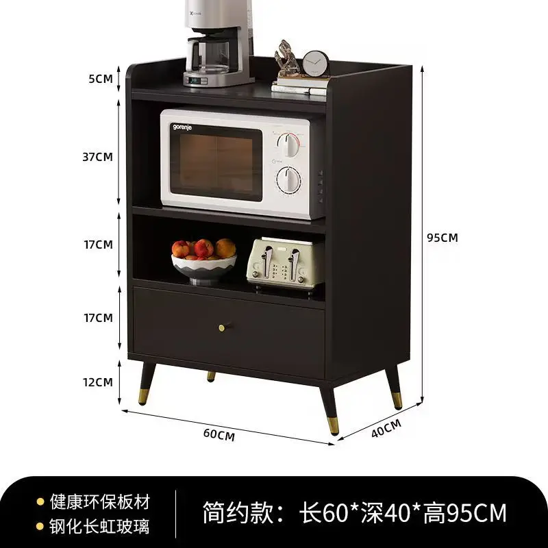 Kitchen porch Wine cabinet Shelf Tea cabinet High-end new home light luxury dining side cabinet Multifunctional living room