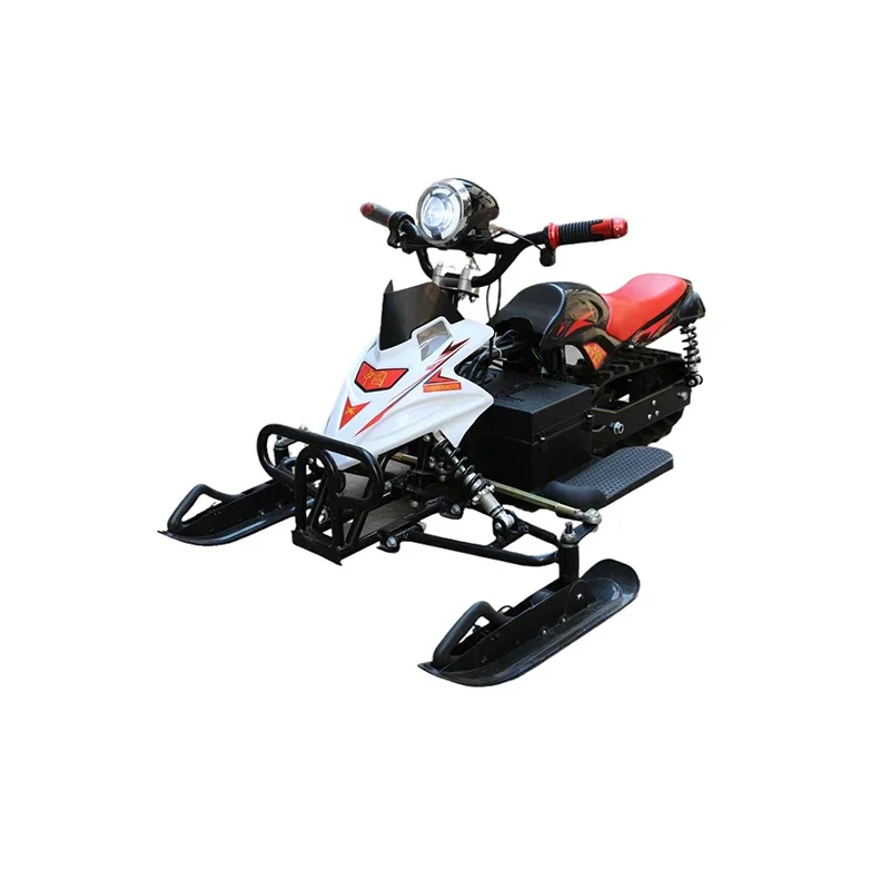 Snowmobile Electric Ski Car Vehicle Small Snowmobile Children's Playground Electric Snow Racer