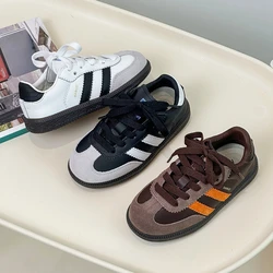 Nieuwe Kinder Sneakers 2024 Kindermode Schoen Voor Meisje Jongens Tennisschoenen Witte Tennisjongen