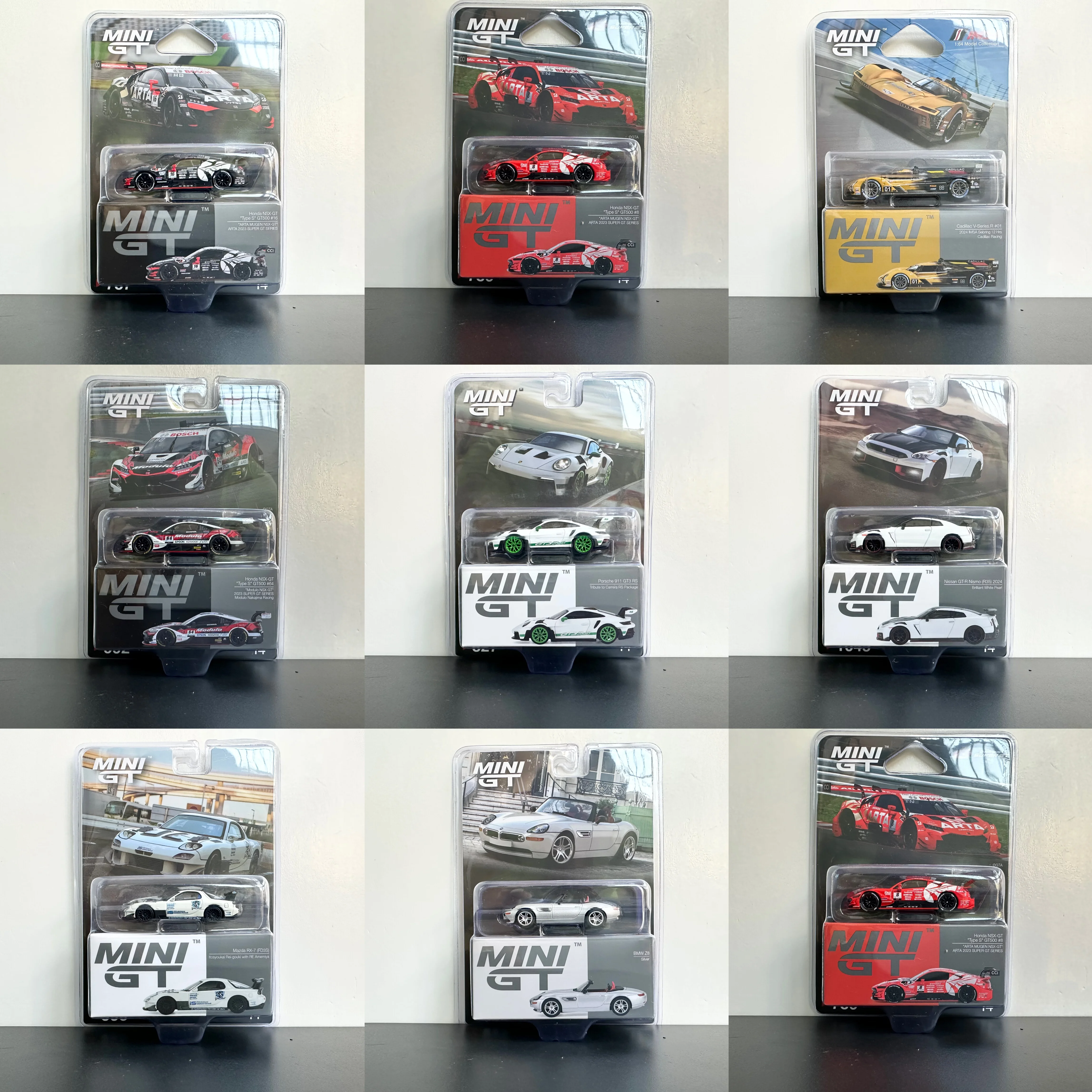 

1:64 MINIGT Collection, Original, Hanging Card, Small Scale Mini, Simulated Alloy Car Model
