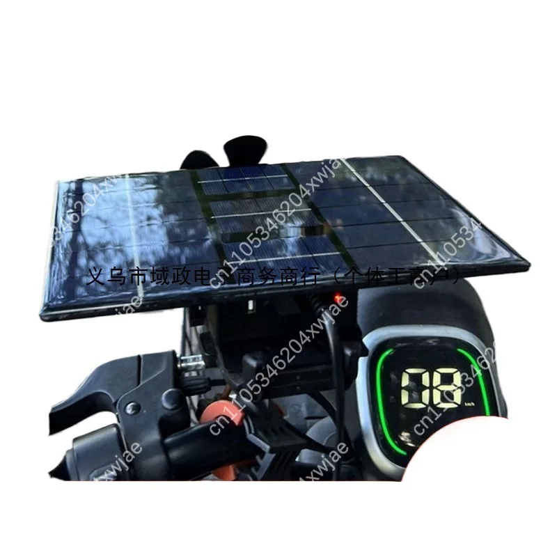 Universal E-Bike Range Extender 48V-72V, Portable Solar Wind Generator, Emergency Backup Power Supply