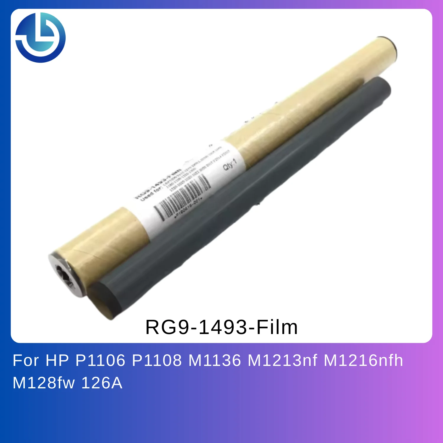 5X Premium Durable Fuser Film Replacement for HP LaserJet Pro P1106 P1108 M1136 M1213nf M1216nfh M128fw 126A