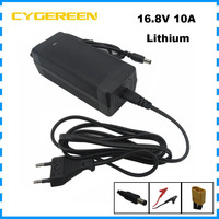16.8V 10A Lithium Battery Fast Charger 14.8V 10A DC Connector For 4S 14.4 Volt Li ion electric tool Solar System RV Charger