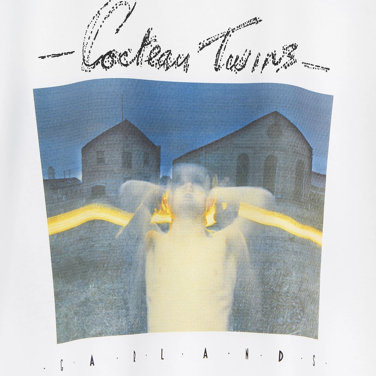 Cocteau Twins T-Shirt 4Ad Garlands This Mortal Coil Daily Cotton Music Band Men's Printed Short Sleeves Printed Loose Shirt view 6