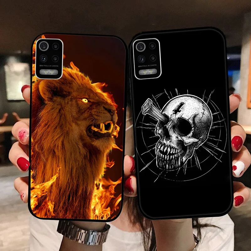 ل LG K52 Q52 K62 2020 جراب هاتف Stylo6 K71 جميل الباندا الكرتون اللوحة لينة سيليكون كوكه ل LG Stylo 6 K71 غطاء الوفير #5