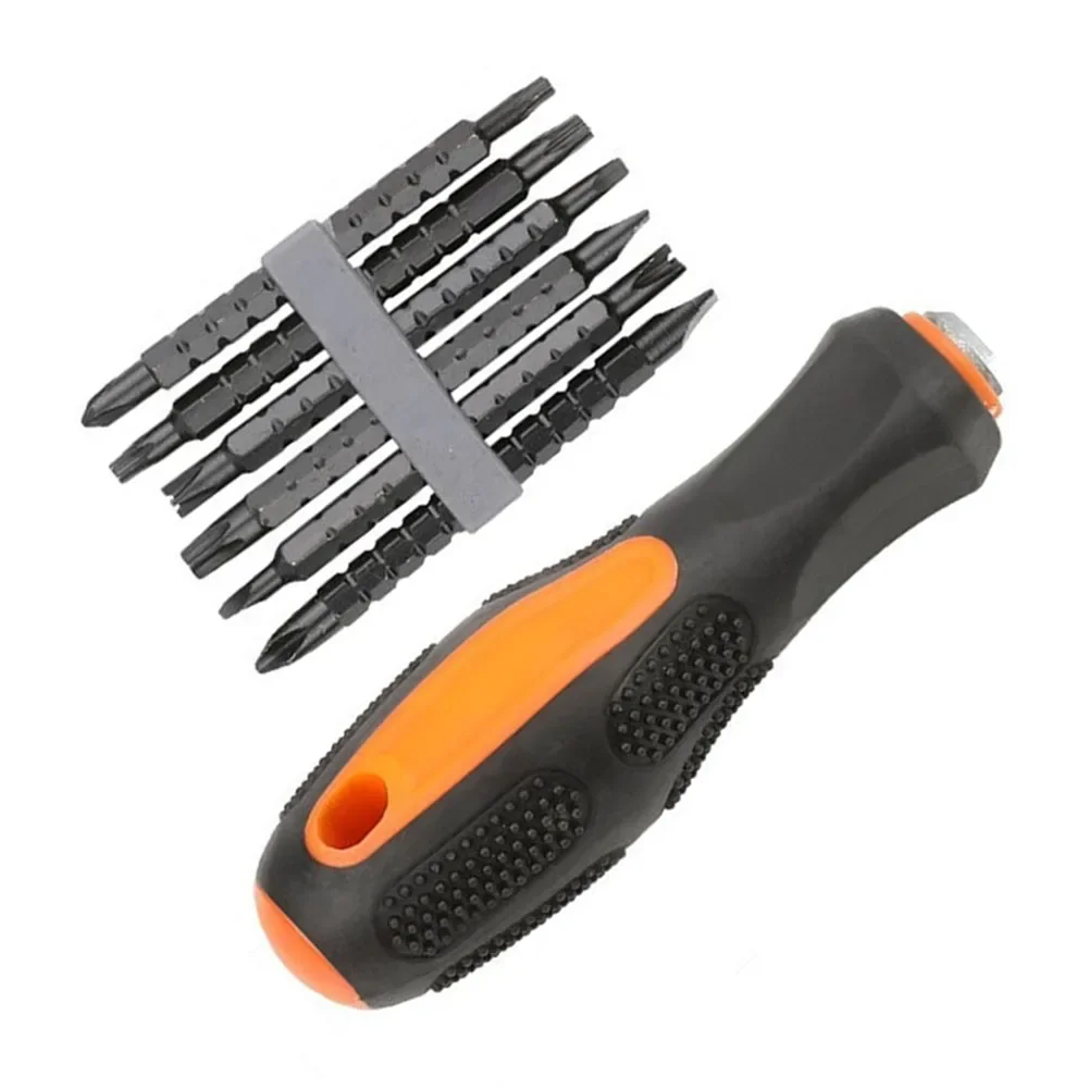 13 in 1 Versatile Screwdriver Handle Magnetic Dual Purpose 82 mm Bit Set Tool for Electronic Repairs and Mechanical Work