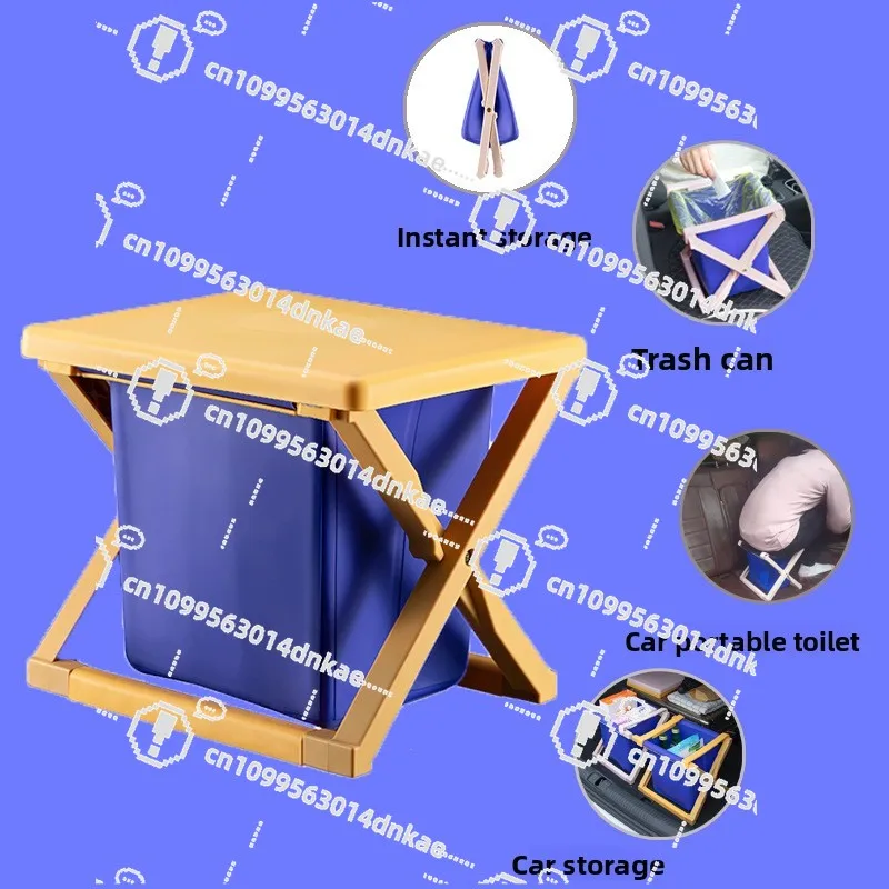 

Car Toilet Portable Folding Children Toilet Adult Outdoor Emergency Toilet Woman Car Stool Artifact