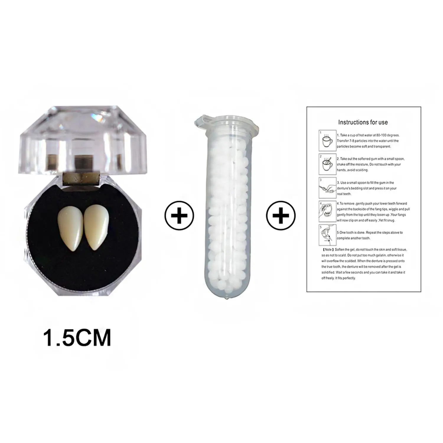 دعوى الراتنج مصاص دماء الأسنان الأنياب تجهيزات حفلة الهالوين لتقوم بها بنفسك الأسنان زائد الغراء الأسنان الدعائم تأثيري صديقة للبيئة مصاص دماء الطرف