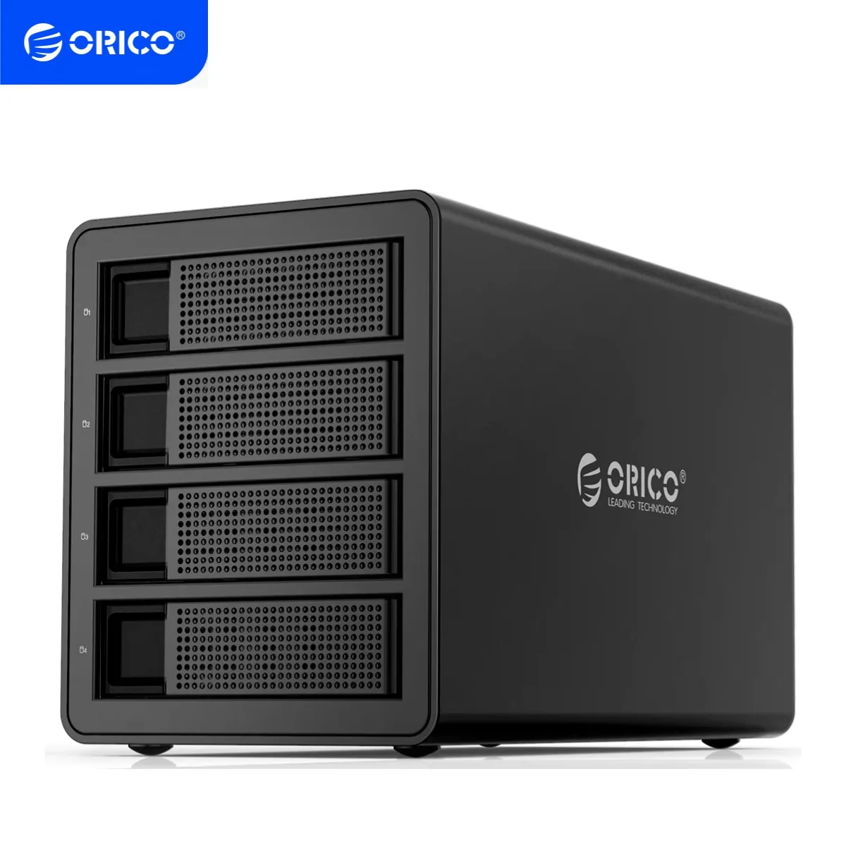 

ORICO 5 Bay HDD 35 Series Type-C HDD Docking Station 10Gbps Large Capacity 3.5 Inch Hard Drive Enclosure for Altcoins Mining