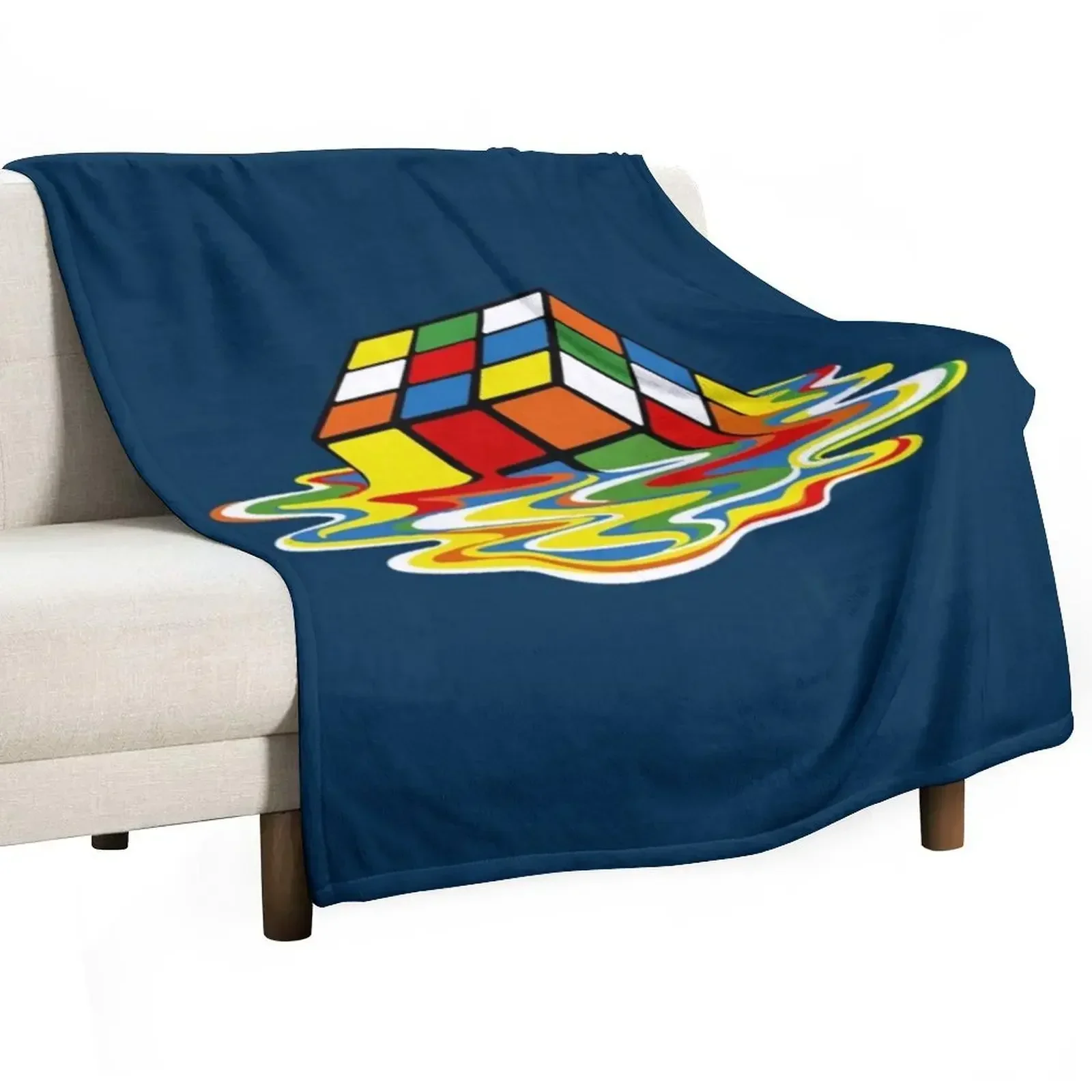 

Melting cube Sheldon TBBT Throw Blanket Sofa Quilt Sofa Blankets For Bed for babies Blankets