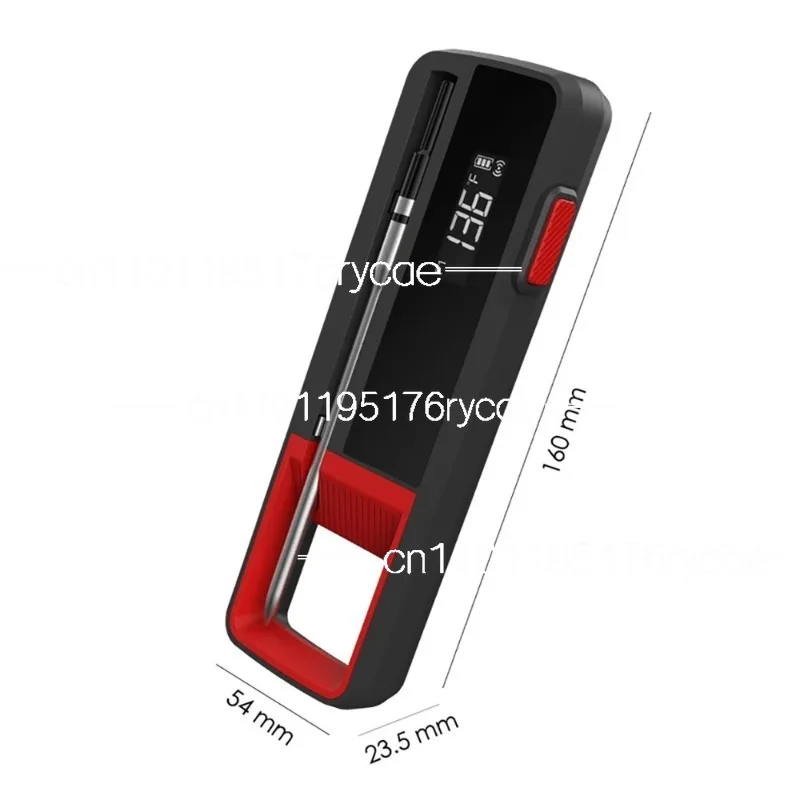 Wireless Bluetooth Smart 304 Material Sensor Signal Transmission 100M BBQ Thermometer