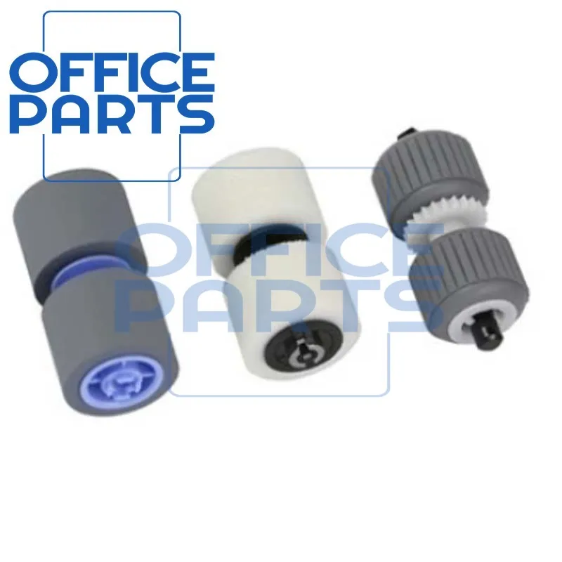 

2SET for Canon DR-6080 DR-7580 DR-9080C Scanner Exchange Roller Kit FEED Pickup Retard SEPARATION ROLLER 8927A004 8927A004AA