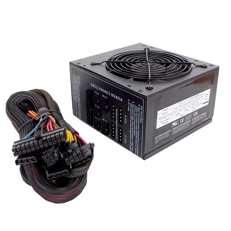 480W Full Modular Power Supply 400W 450W 500W Desktop Computer Wide Range Silent Power Supply