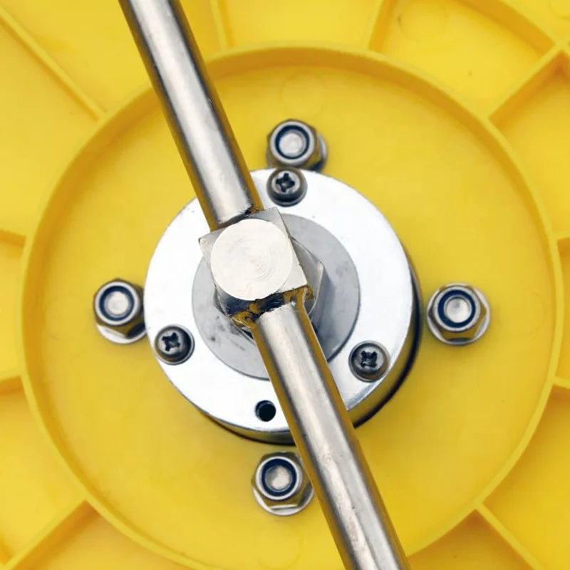 Hand push 21 inch high pressure disc floor washer, road cleaning disc high pressure washer
