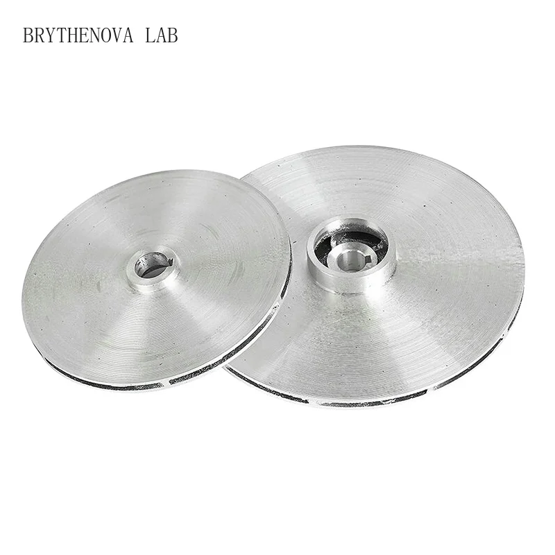 1 Piece 100-160MM Water Pump Impeller Aluminum Mechanical Parts Repair Impeller Aluminum Precision Casting Par