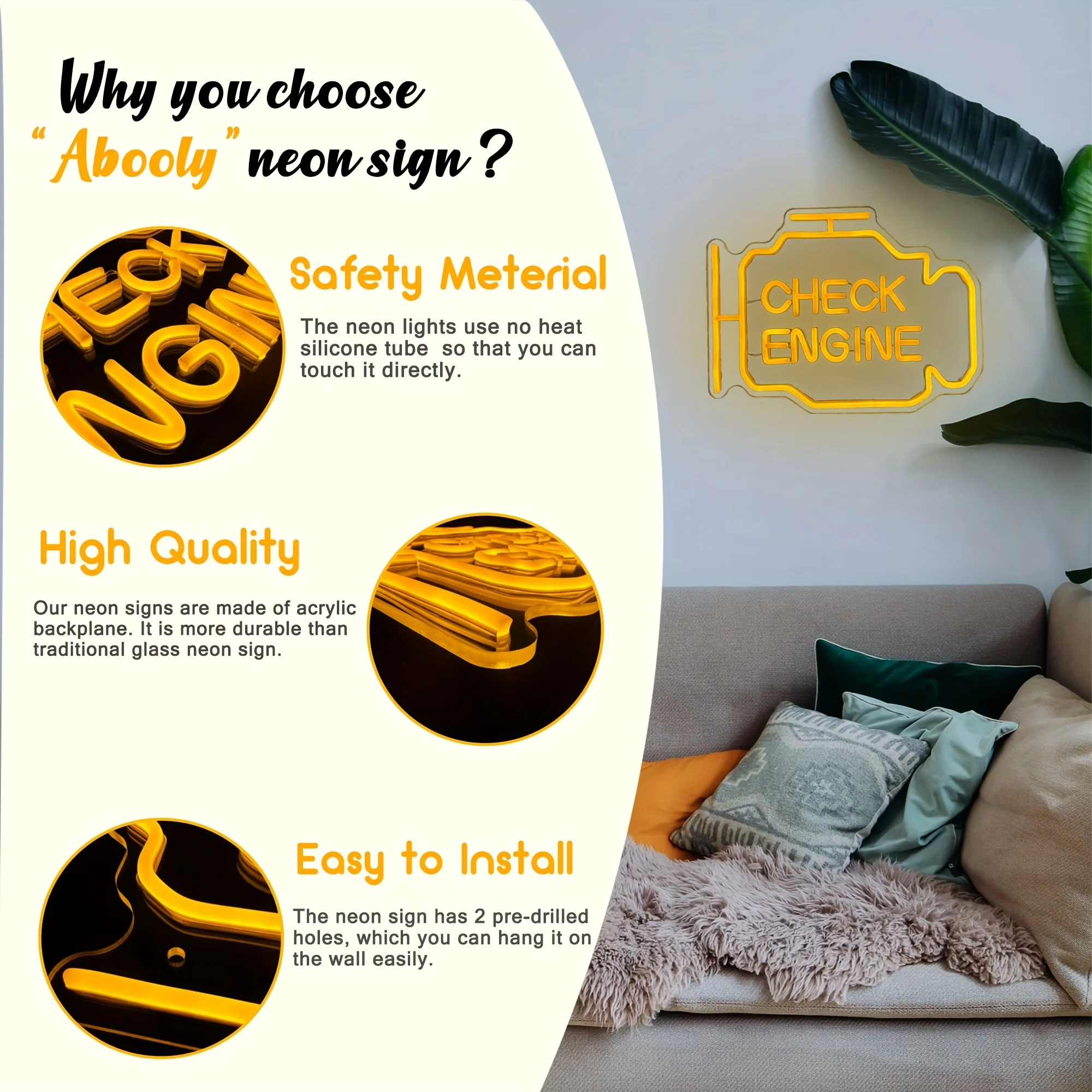 Custom Neon Signs 20 Fonts 16M Colors Personalized Text for Home BarsUSB Powered Shatterproof Wall Decoration Gift Creative Neon