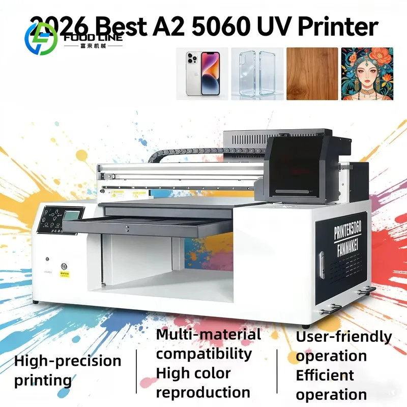 Customized UV Phone Case Printer UV DTF Printing Machine for A3 A4 Sticker Acrylic Custom Gift High Resolution